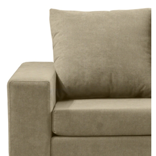 Infinite Imports – 302 Facing Right Sectional Sofa - Made In Canada With 2 Free Throw Pillows & FREE SHIPPING