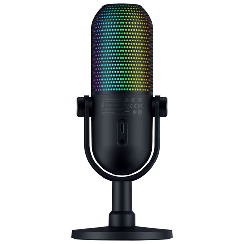 Razer Seiren V3 Chroma RGB USB Condenser Microphone - Black
