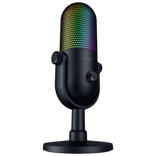 Razer Seiren V3 Chroma RGB USB Condenser Microphone - Black