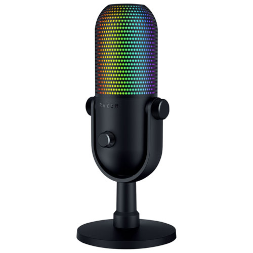 Razer Seiren V3 Chroma RGB USB Condenser Microphone - Black
