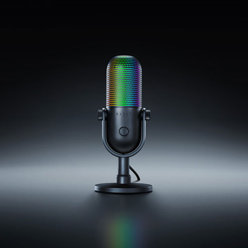 Razer Seiren V3 Chroma RGB USB Condenser Microphone - Black