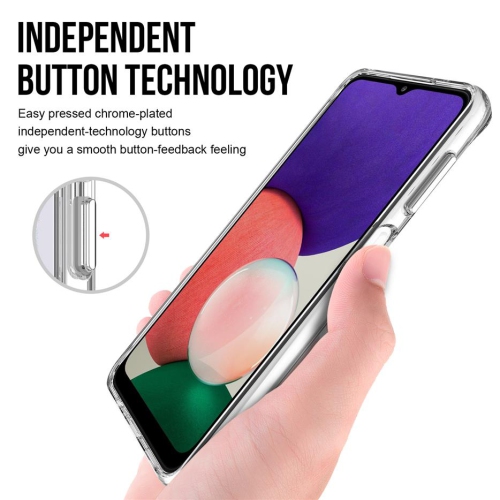 Uolo Soul+ Protective Case Drop Rated Fitted Hard Shell Case for Samsung Galaxy A15 5G - Clear