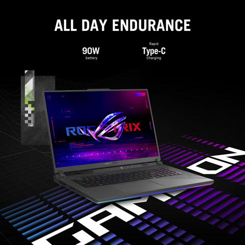 ASUS ROG Strix G18 (2024) 18" WQXGA 240Hz Gaming Laptop (Intel Core i9-14900HX/1TB SSD/32GB RAM/RTX 4060)