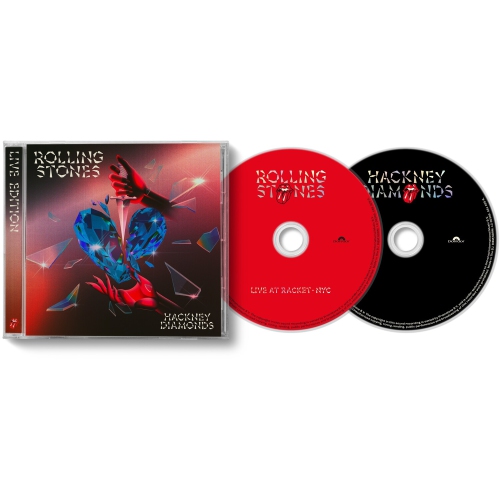 GEFFEN RECORDS  The Rolling Stones - Hackney Diamonds (Live Edition) [Compact Discs] In Multicolor
