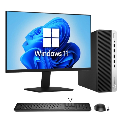 HP  Refurbished (Good) - Desktop PC Prodesk 600 G5 Sff High-Performance Computer - Windows 11 Pro - Intel Hexa-Core I5 9Th Gen - 16GB Ddr4 Ram - 2Tb