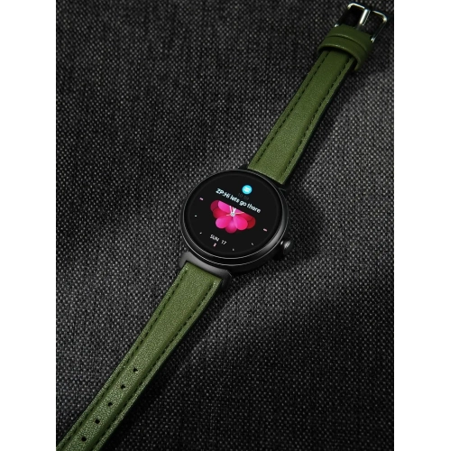 ISPEKTRUM Smartini Mini Smart Watch, 1" HD Screen Bluetooth Calls & Text, Multiple Sports Mode Fitness Tracker Heart Rate & BP Monitor Works with