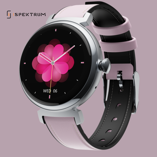 ISPEKTRUM Smartini Mini Smart Watch, 1" HD Screen Bluetooth Calls & Text, Multiple Sports Mode Fitness Tracker Heart Rate & BP Monitor Works with And