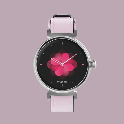 ISPEKTRUM Smartini Mini Smart Watch, 1" HD Screen Bluetooth Calls & Text, Multiple Sports Mode Fitness Tracker Heart Rate & BP Monitor Works with