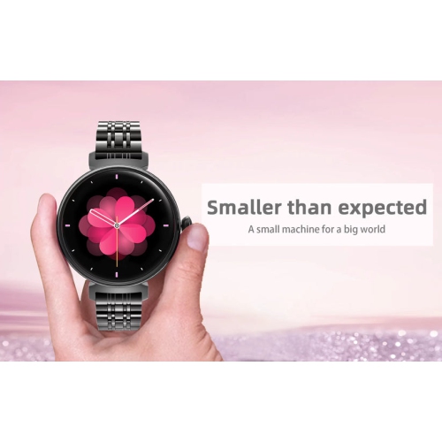 ISPEKTRUM Smartini Mini Smart Watch, 1" HD Screen Bluetooth Calls & Text, Multiple Sports Mode Fitness Tracker Heart Rate & BP Monitor Works with