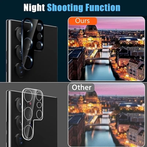 Ensemble protecteur d'écran et caméra de confidentialité pour Galaxy S24 - 2+2 Pack | Ultra HD, anti-espion, dureté 9H