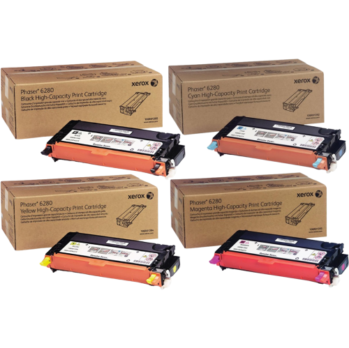 ** 365 DAYS WARRANTY **/ Xerox 106R01395, 106R01392, 106R01394, 106R01393. High Yield Original Toner. Full set By AZX-DEALS CANADA **Extra Savings * *