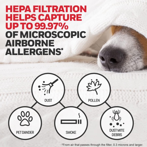 Honeywell HEPA Air Purifier Filter Kit Includes 3 HEPA R Replacement Filters and 4 A Carbon Pre-Cut Pre-Filters Airborne Allergen Air Filter Targets