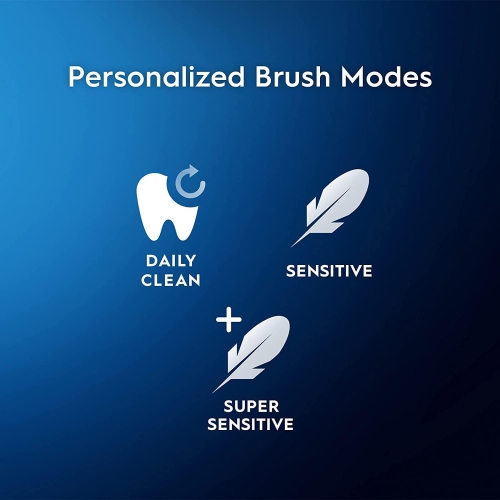 Brosse à dents électrique et têtes de brosse Oral B Pro 500 +, rechargeable, noir