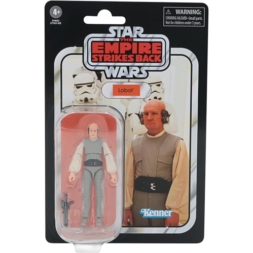HASBRO  Star Wars The Vintage Collection Lobot Toy, 3.75-Inch-Scale Star Wars: The Empire Strikes Back Action Figure This is the best version of this toy and this character that may ever be made