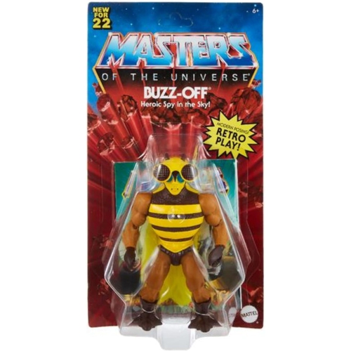 Masters of the Universe Origins Buzz-Off Action Figure, 5.5-inch Collectible Motu Figure with Accessory