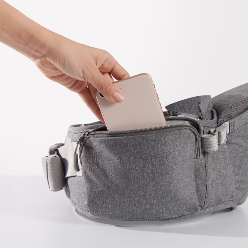 Porte-bébé à bandoulière Sunveno One, gris