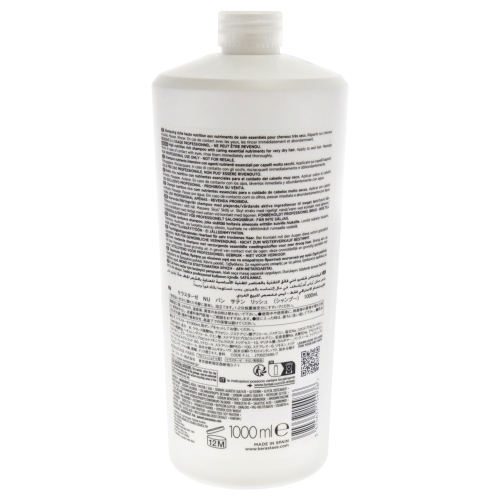 Nutritive Bain Satin Riche Shampoo by Kerastase for Unisex - 34 oz Shampoo