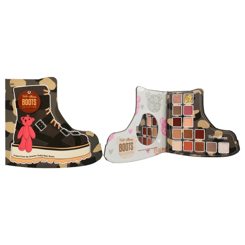 Collection de bottes de chaussures Rouli x Koi - ami de My Dreams Teddy Bear Boots par Rude Cosmetics pour unisexe - Présentoir 0,49&nbsp;oz