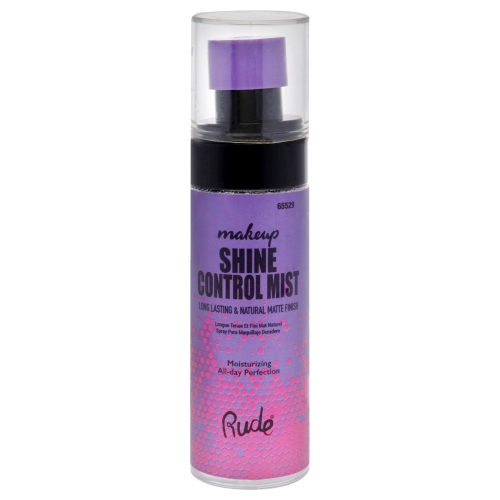 Shine Control Lasting Makeup Mist by Rude Cosmetics for Women - 2.028 oz Mist