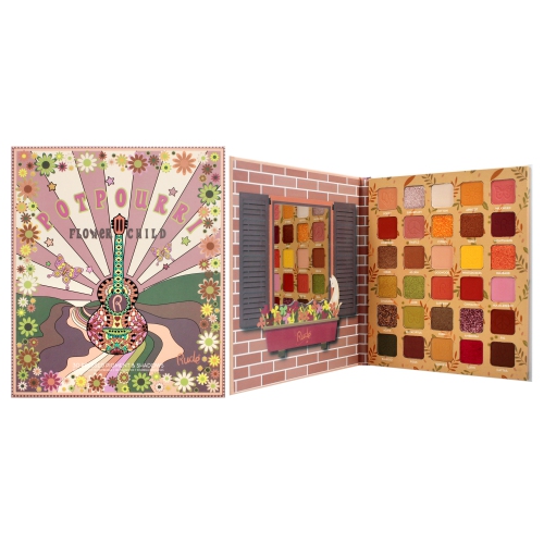 RUDE COSMETICS  Flower Child 30 Pressed Pigment And Shadows - Potpourri By for Women - 1.058 OZ Eye Shadow