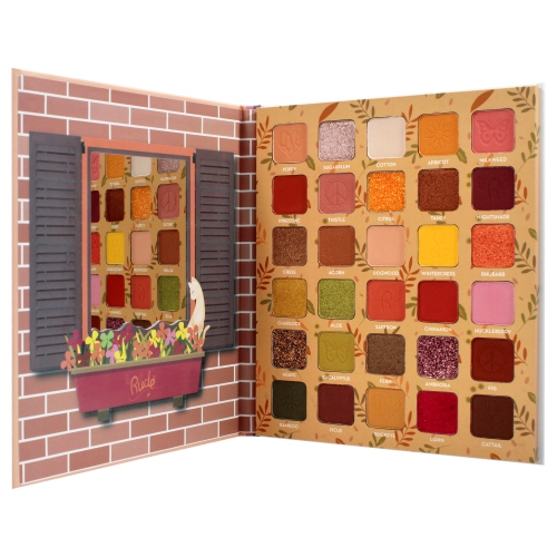 Flower Child 30 Pressed Pigment and Shadows - Potpourri by Rude Cosmetics for Women - 1.058 oz Eye Shadow