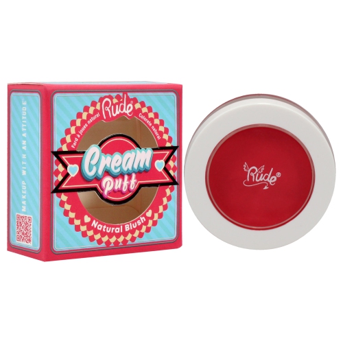Cream Puff Natural Blush - 21041 Cake Pop by Rude Cosmetics for Women - 0.21 oz Blush