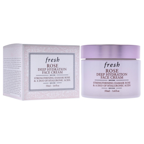 Rose Deep Hydration Face Cream by Fresh for Women - 1.6 oz Cream