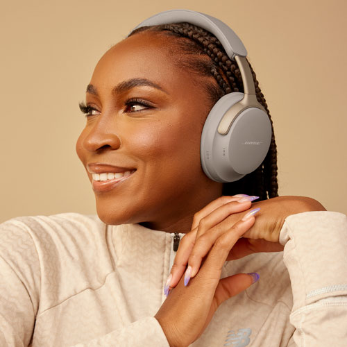 Casque d'écoute Bluetooth à suppression du bruit QuietComfort Ultra de Bose - Grès