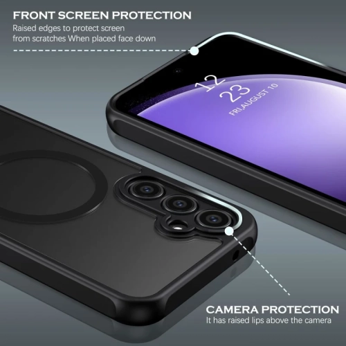 Étui noir pour Galaxy S23 FE de Samsung avec MagSafe - mince, antichoc et ne jaunit pas