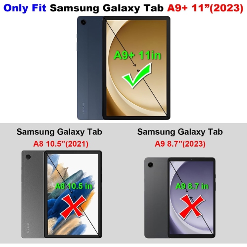 [CSmart] Tempered Glass Screen Protector for Samsung Tablet Tab A9+ Plus / A11+ Plus 11", X210 / X230, Case Friendly & Bubble Free