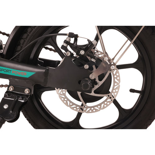 Vélo de ville électrique repliable B01 de Gotrax - Noir