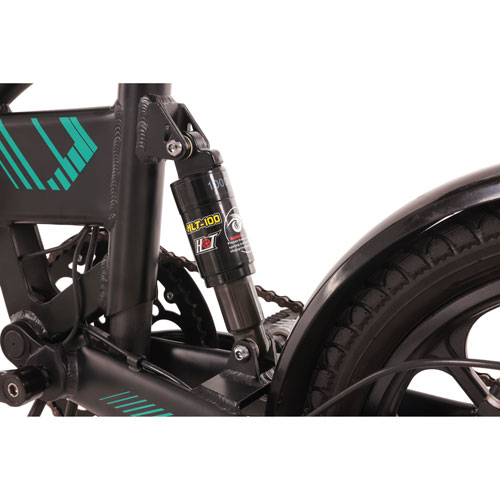 Vélo de ville électrique repliable B01 de Gotrax - Noir