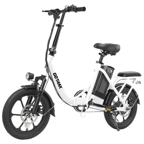 Gotrax OTTO Foldable Electric City Bike - White