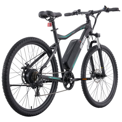 Gotrax E03 Electric Mountain Bike (350W Motor / 40km Range/ 25km/h Top Speed) - Black