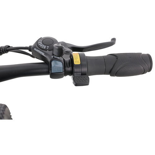 Gotrax E03 Electric Mountain Bike (350W Motor / 40km Range/ 25km/h Top Speed) - Black