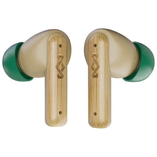 Écouteurs boutons 100 % sans fil à isolation sonore Little Bird de House of Marley - Crème
