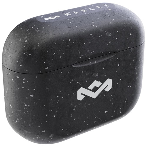 Écouteurs boutons 100 % sans fil à isolation sonore Little Bird de House of Marley - Noir