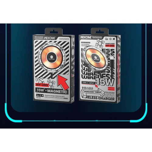 Chargeur magnétique sans fil pour l'auto 15 W de WEKOME (wp-U99) (avec câble TYC)