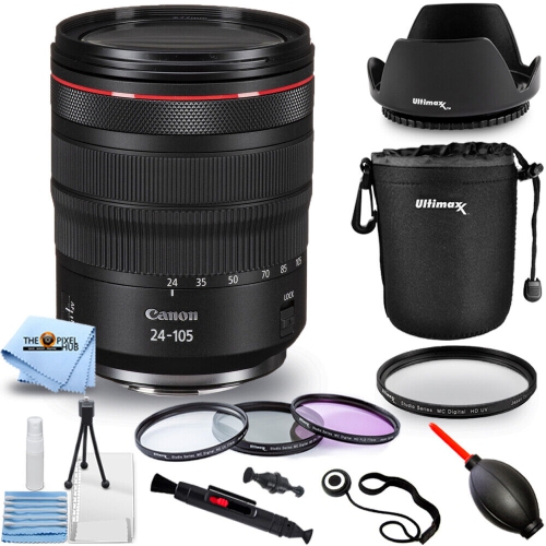 CANON  Rf 24-105MM F/4L Is Usm Lens 2963C002 - 10PC Accessory Bundle