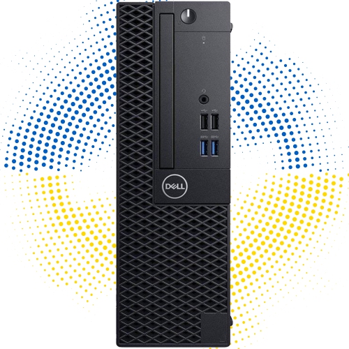 Refurbished - Dell Computer OptiPlex 3060 SFF Desktop PC| Intel Hexa-Core i5 up to 4.10 GHz| 16GB DDR4 RAM| 512GB NVMe SSD| Windows 11 Pro| New