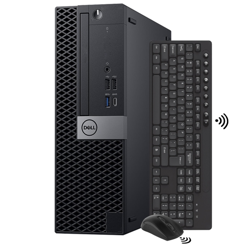 Refurbished - Dell Computer OptiPlex 7060 SFF Desktop PC| Intel Hexa-Core i7 up to 4.60 GHz| 16GB DDR4 RAM| 512GB NVMe SSD| Windows 11 Pro| New