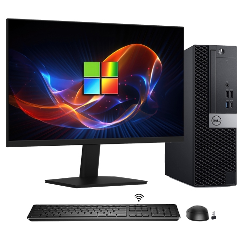 DELL  Refurbished (Good) - Computer Optiplex 5060 Sff Desktop PC| Intel Hexa-Core I5 Up to 4.10 Ghz| 16GB Ddr4 Ram| 512GB Nvme SSD| Windows 11 Pro