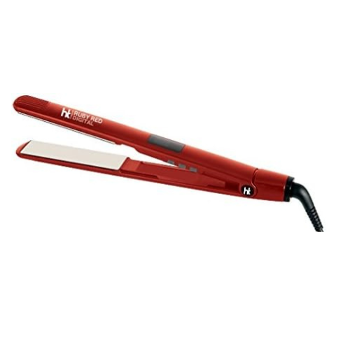 Hair Treats RUBY RED Digital Mirror Titanium 1" 450F - Limited Edition