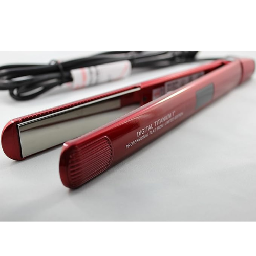 Hair Treats RUBY RED Digital Mirror Titanium 1" 450F - Limited Edition