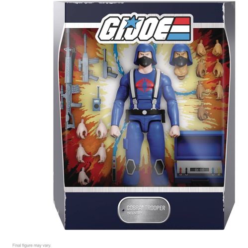 GIJOE  G.i. Joe 7 Inch Action Figure Ultimates Wave 3 - Cobra Trooper