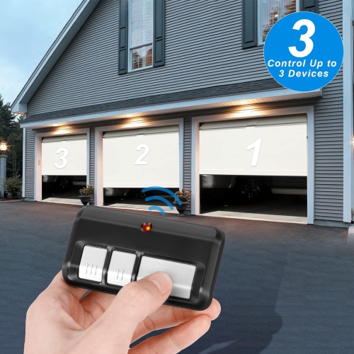 3 pour la télécommande universelle LiftMaster Craftsman de porte de garage 893LM 893Max 971LM de Chamberlain