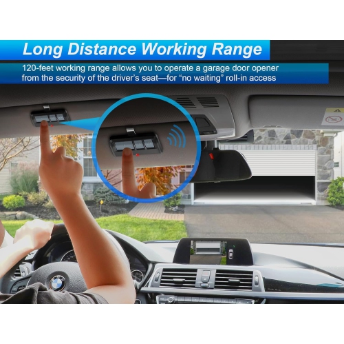 2 pour la télécommande universelle LiftMaster Craftsman de porte de garage 893LM 893Max 971LM de Chamberlain