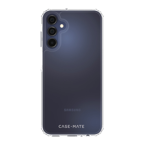 CASE-MATE  Tough Galaxy A15 5G Plastic Fitted Hard Shell Case – Translucent