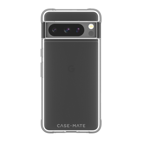 CASE-MATE  Tough Pixel 8 Pro Plastic Fitted Hard Shell Case – Translucent
