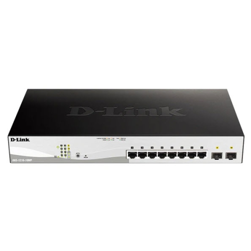 Commutateur PoE administrable intelligent Gigabit à 10 ports de D-Link - DGS-1210-10&nbsp;Mpx